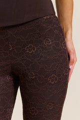 The Brielle Capri Bottoms in Brown