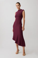 Milasandra Pleated Midi Dress