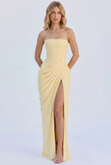 Megan | Splitted silhouette Maxi Dress