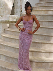 Moliex Maxi Dress Dusty Rose
