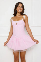 Strut In Soho Mini Dress Pink